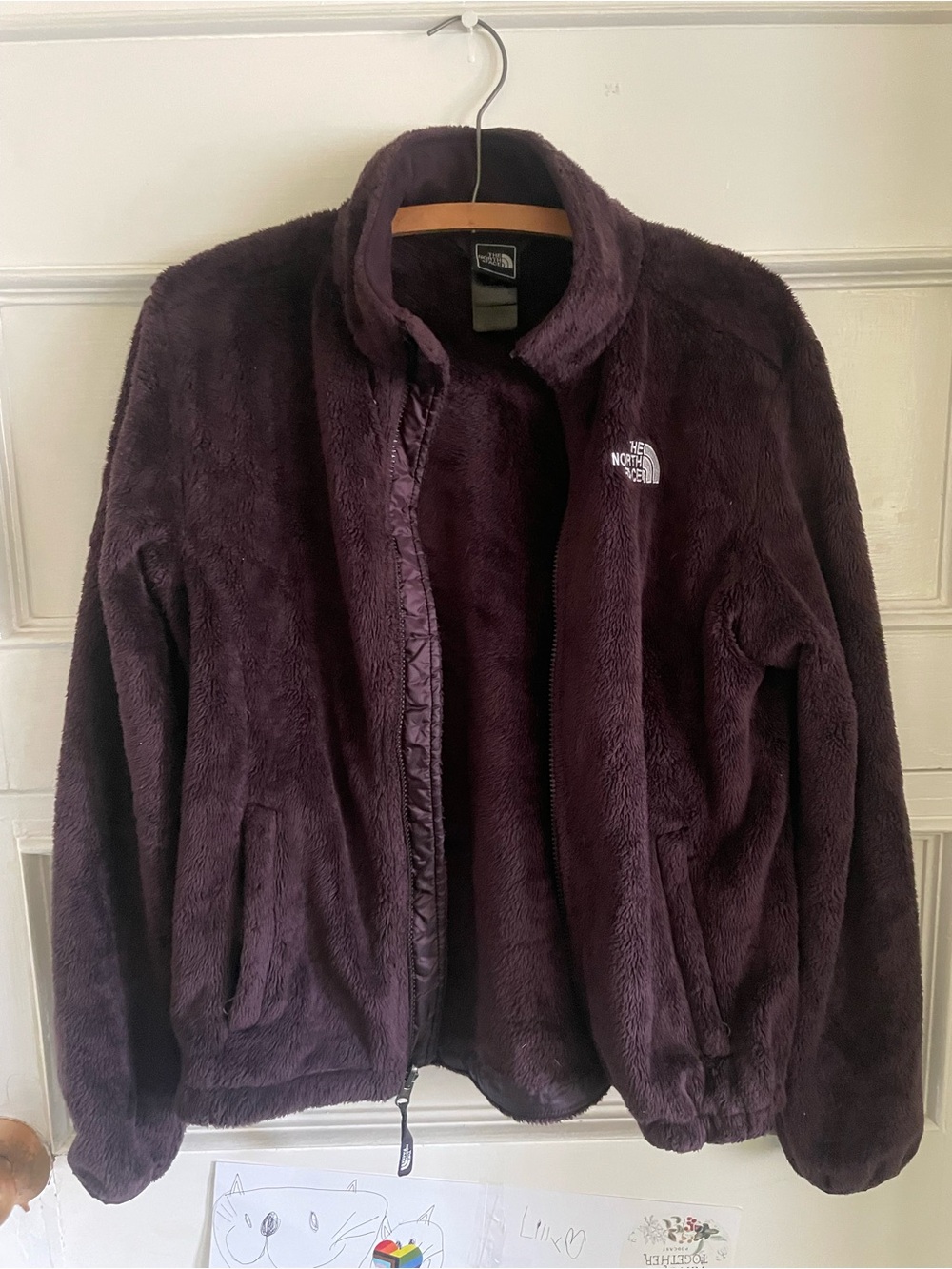 The North Face Women's Plush Teddy Jacket - Plum